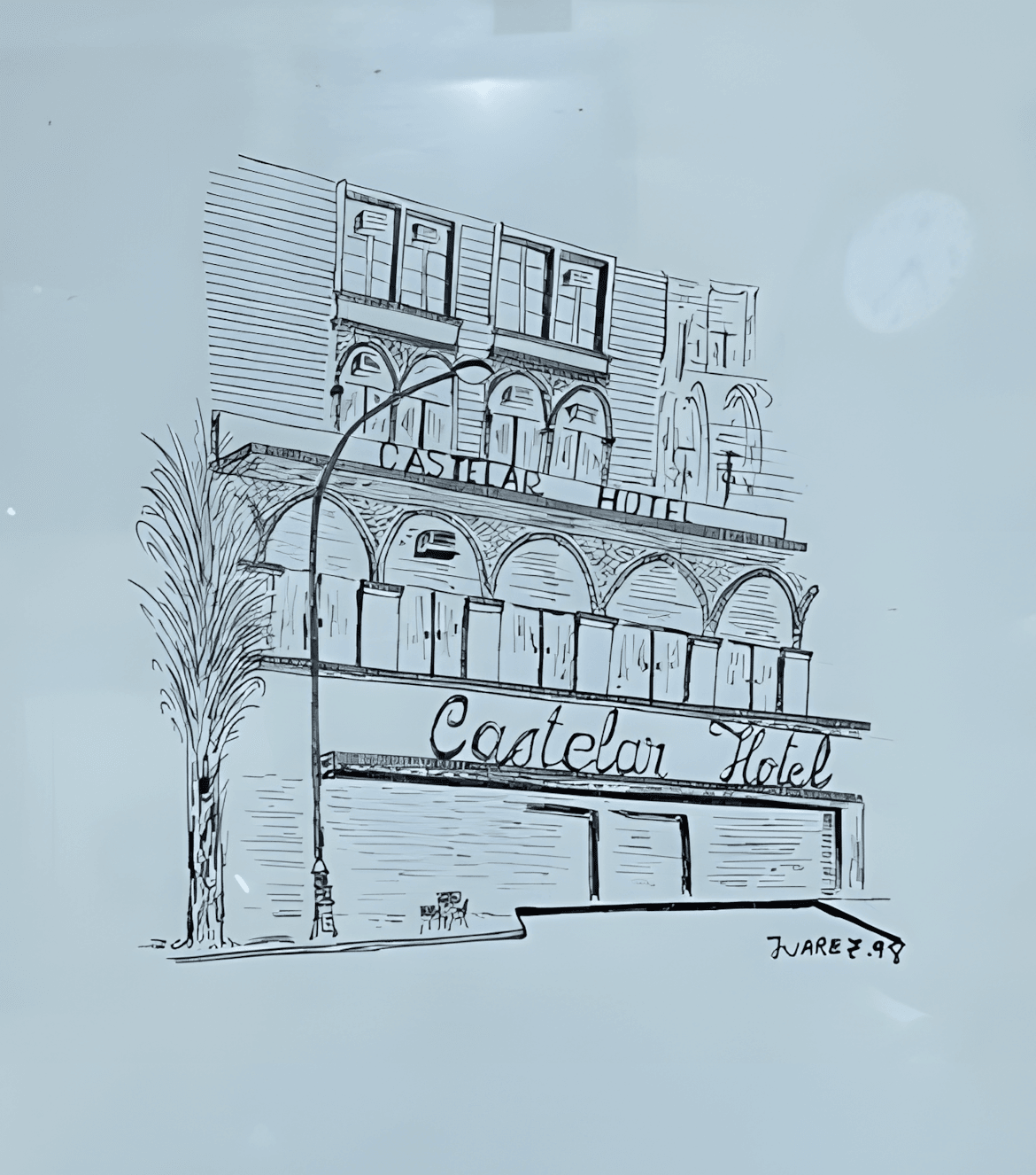 Hotel Castelar de Buenos aires 1998